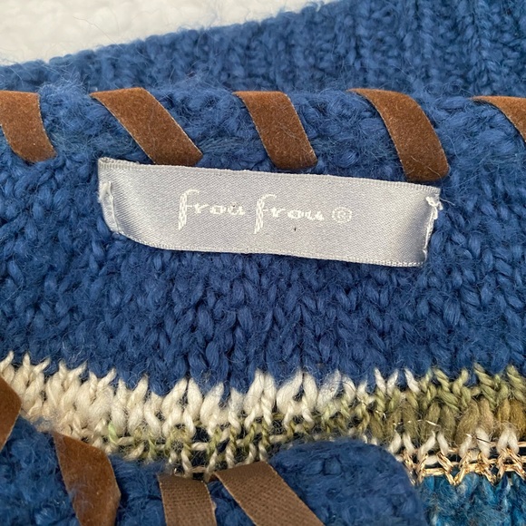 Frou Frou Chunky Cardigan Sweater Women’s - Picture 10 of 13